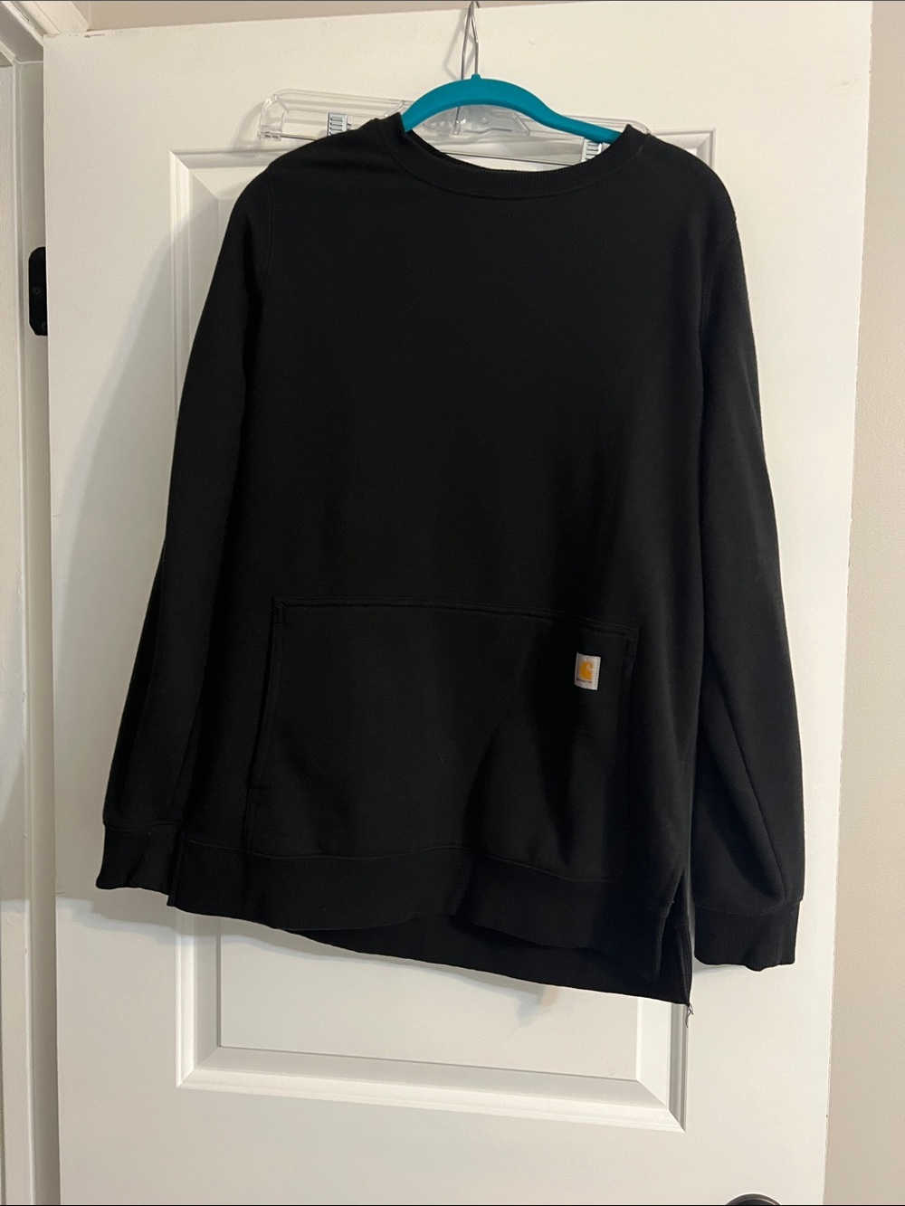 Carhartt Black Relaxed Fit Crewneck Tee